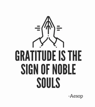 Gratitude Quote by Aesop